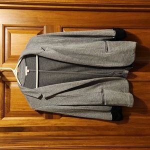 Skies Are Blue Asa Knit Blazer Gray M